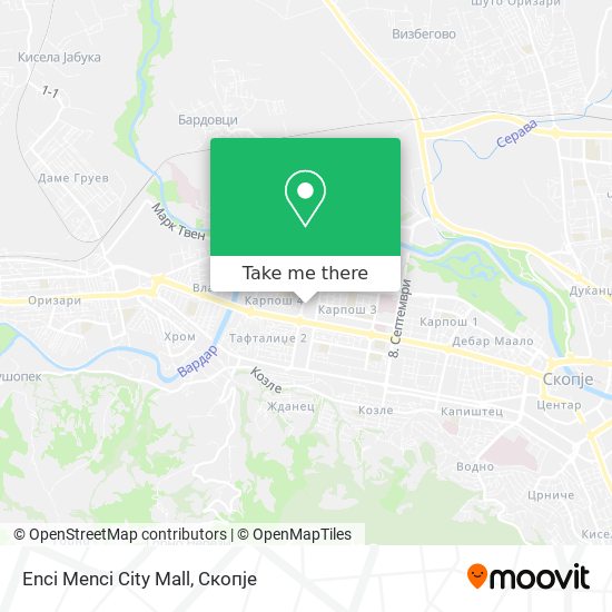 Enci Menci City Mall map