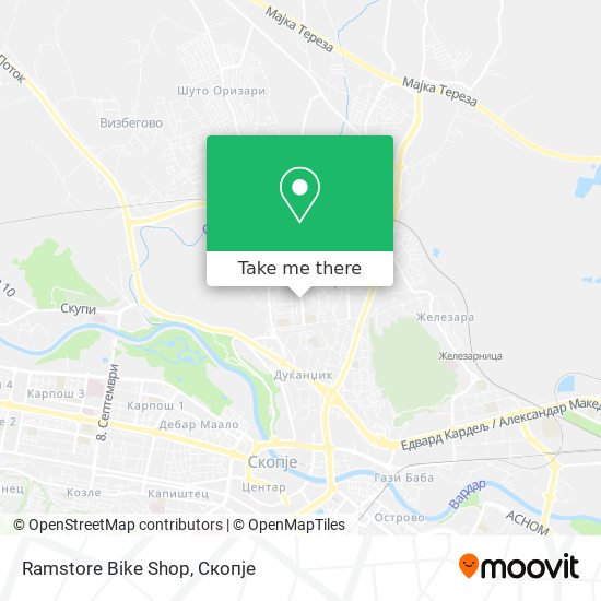 Ramstore Bike Shop map