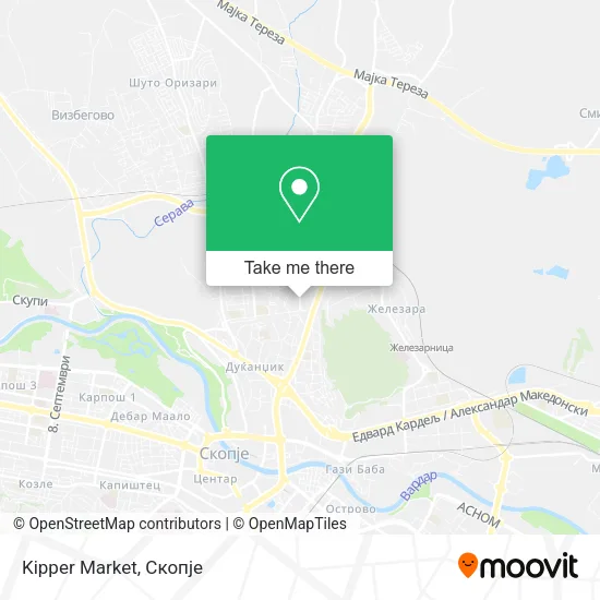 Kipper Market map