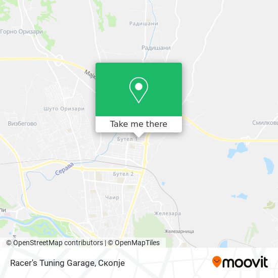 Racer's Tuning Garage map