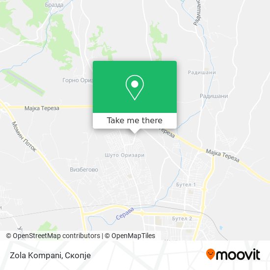 Zola Kompani map