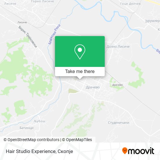 Hair Studio Experience map