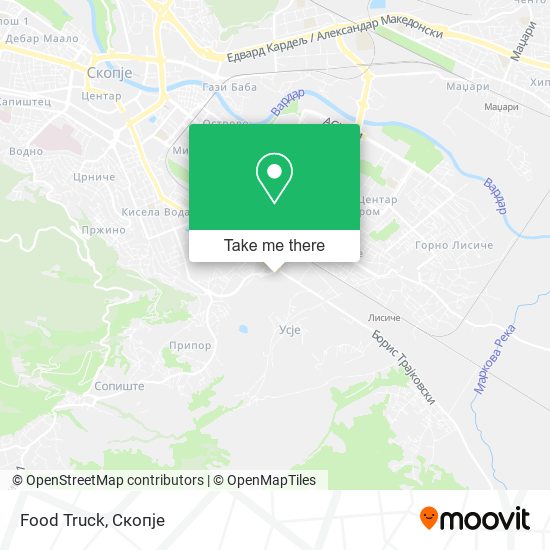 Food Truck mapa