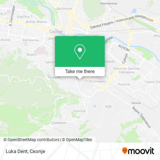 Luka Dent map