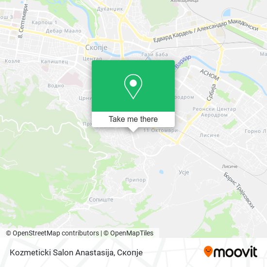Kozmeticki Salon Anastasija map