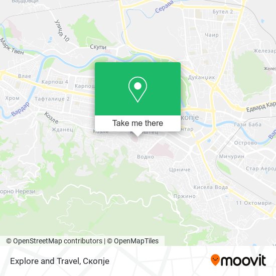 Explore and Travel map