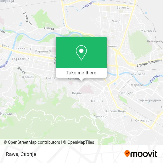 Rawa map
