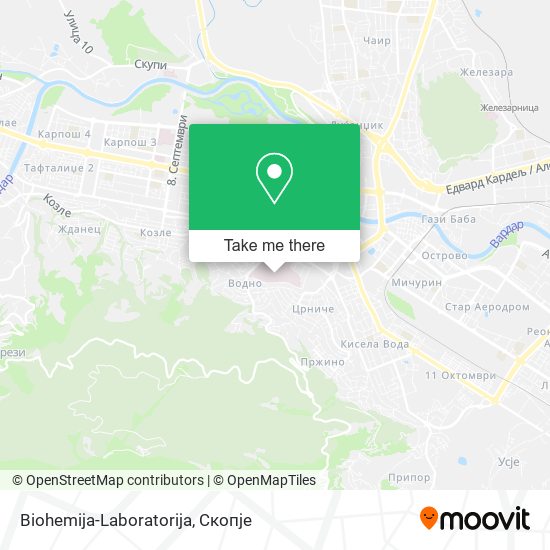 Biohemija-Laboratorija map