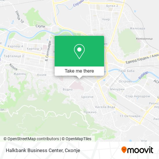 Halkbank Business Center map