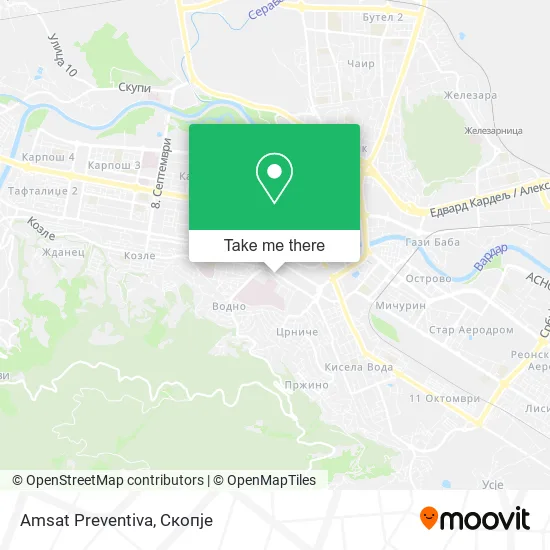 Amsat Preventiva map