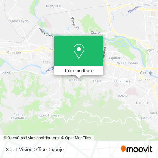 Sport Vision Office mapa