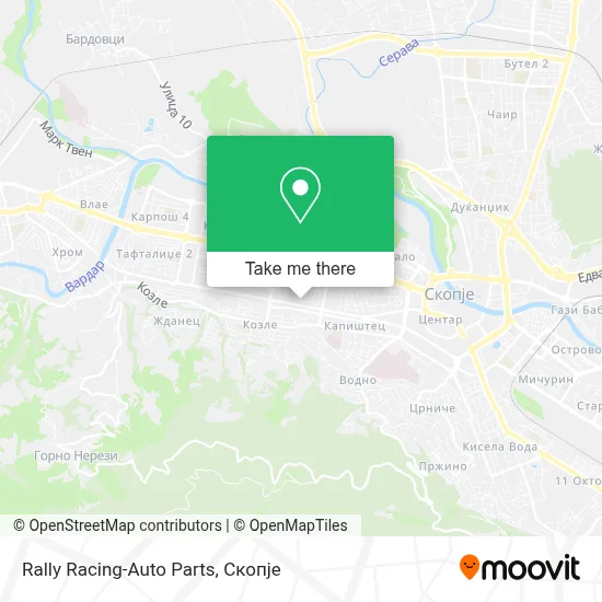 Rally Racing-Auto Parts map