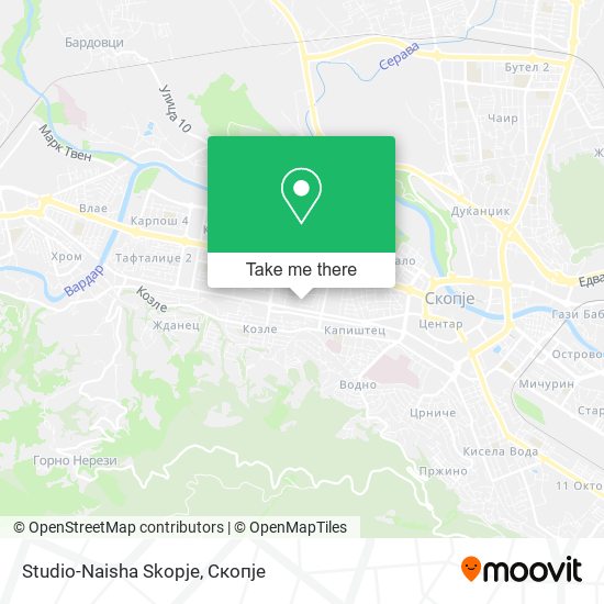 Studio-Naisha Skopje map