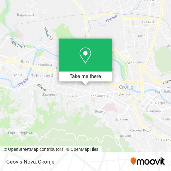 Geovis Nova map