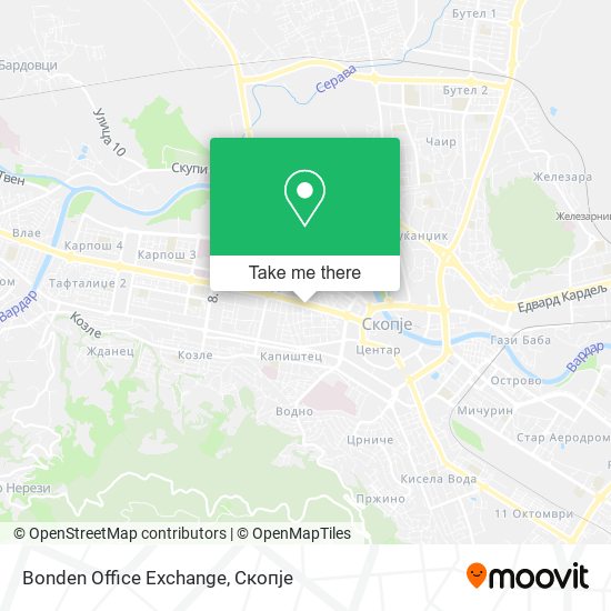 Bonden Office Exchange map
