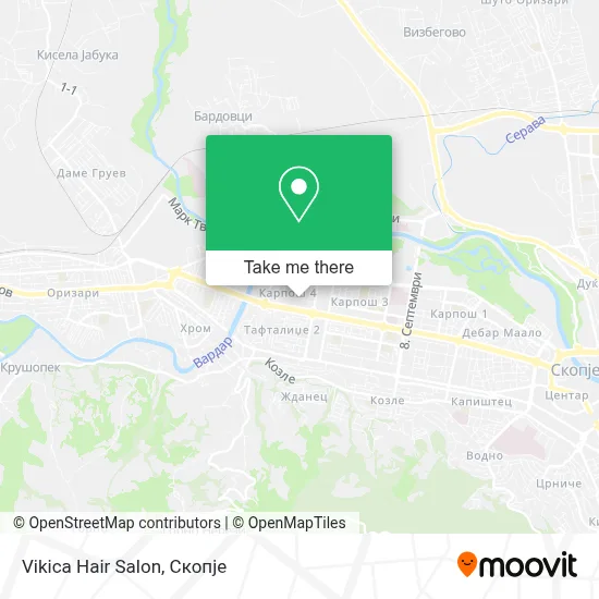 Vikica Hair Salon map