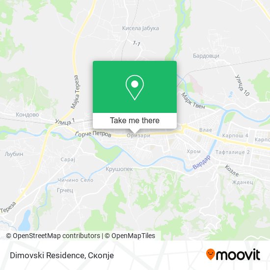 Dimovski Residence mapa