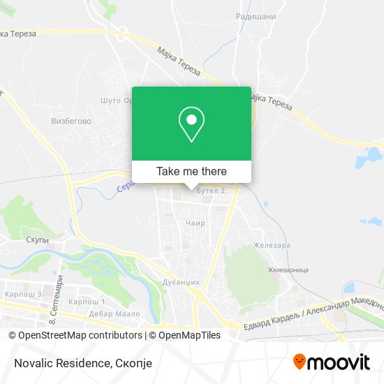 Novalic Residence map