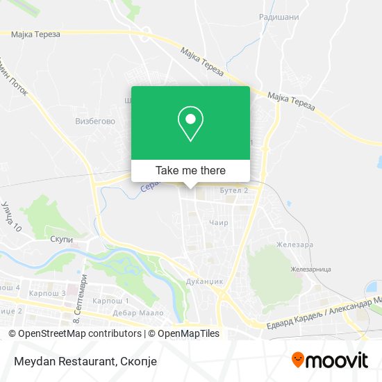 Meydan Restaurant map