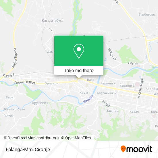 Falanga-Mm map