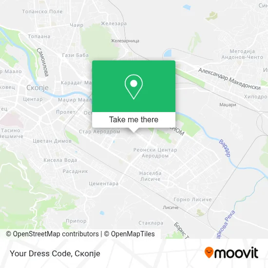 Your Dress Code map
