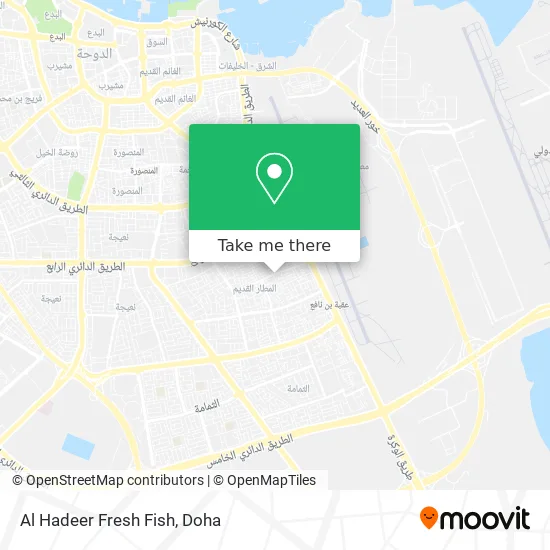 Al Hadeer Fresh Fish map
