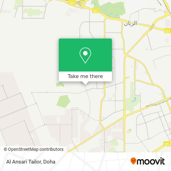 Al Ansari Tailor map