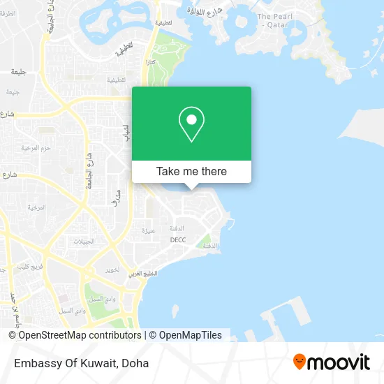 Embassy Of Kuwait map