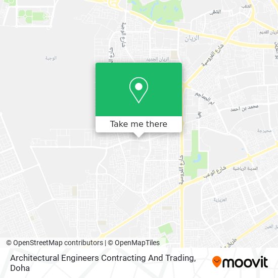 Architectural Engineers Contracting And Trading map