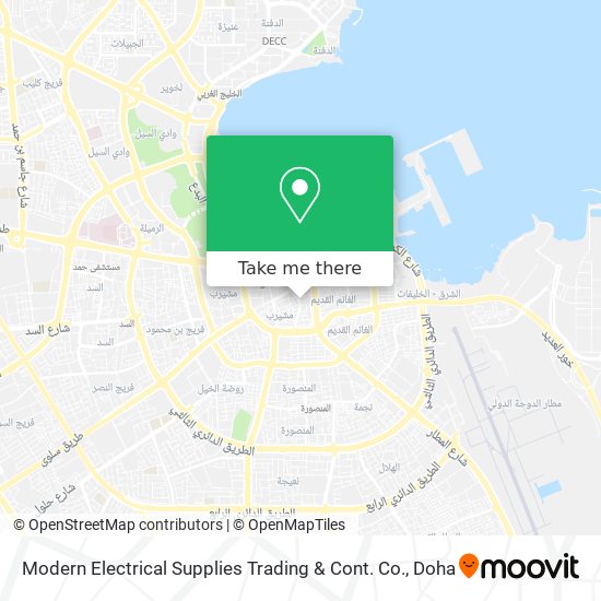 Modern Electrical Supplies Trading & Cont. Co. map