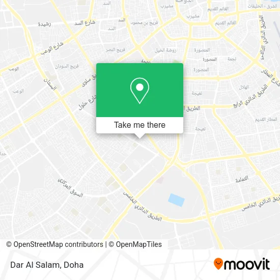 Dar Al Salam map
