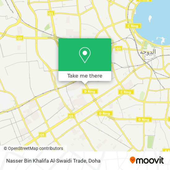 Nasser Bin Khalifa Al-Swaidi Trade map