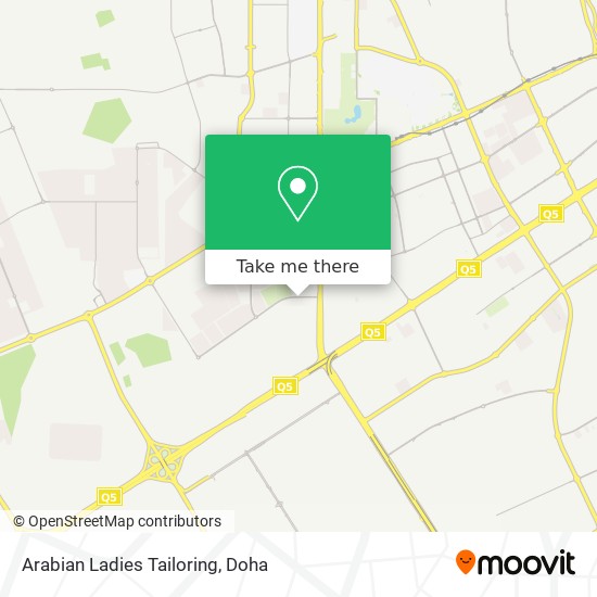 Arabian Ladies Tailoring map