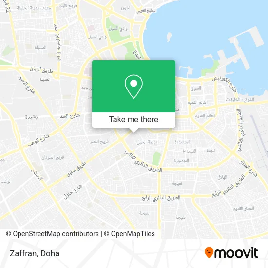 Zaffran map