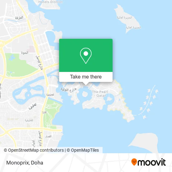 Monoprix map