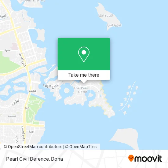 Pearl Civil Defence map