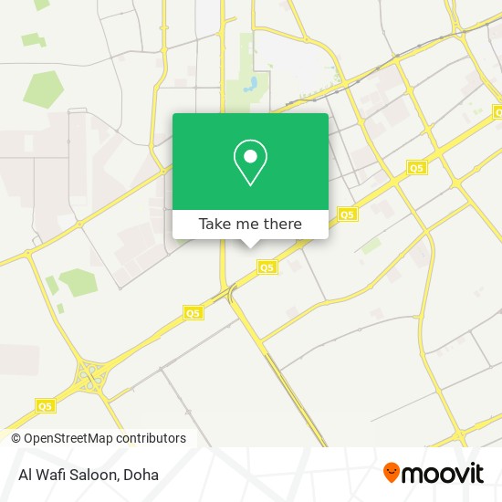 Al Wafi Saloon map