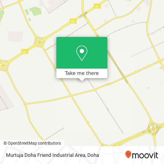 Murtuja Doha Friend Industrial Area map