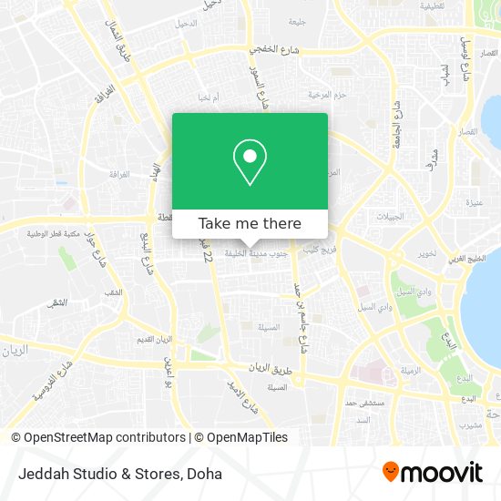 Jeddah Studio & Stores map