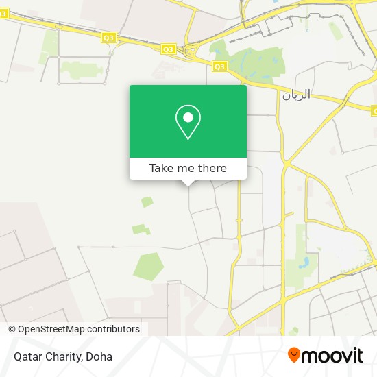 Qatar Charity map