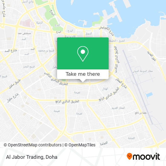 Al Jabor Trading map