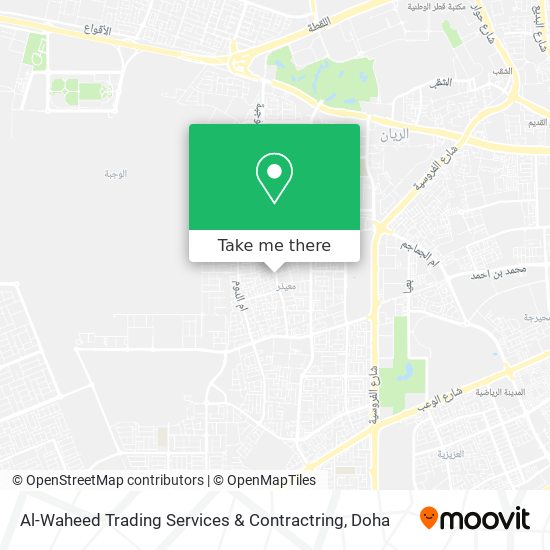 Al-Waheed Trading Services & Contractring map
