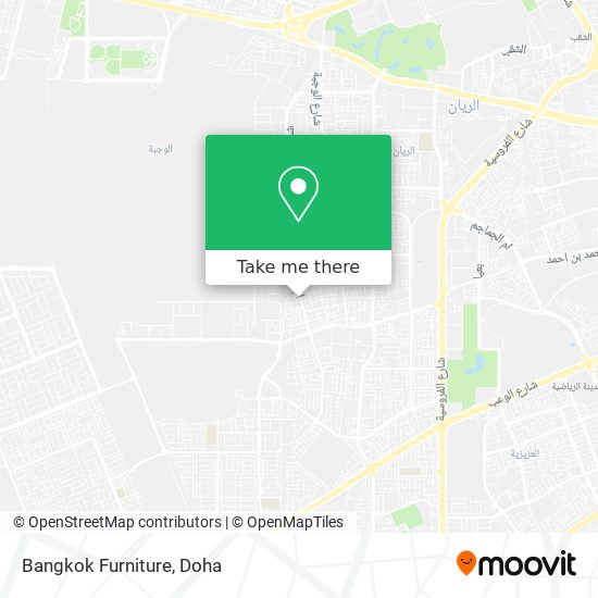 Bangkok Furniture map
