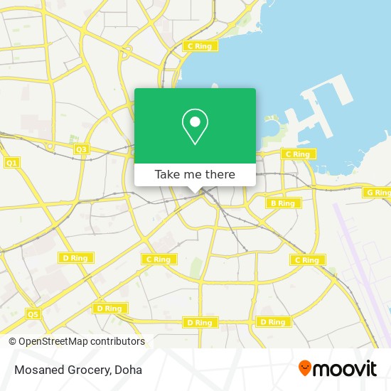 Mosaned Grocery map