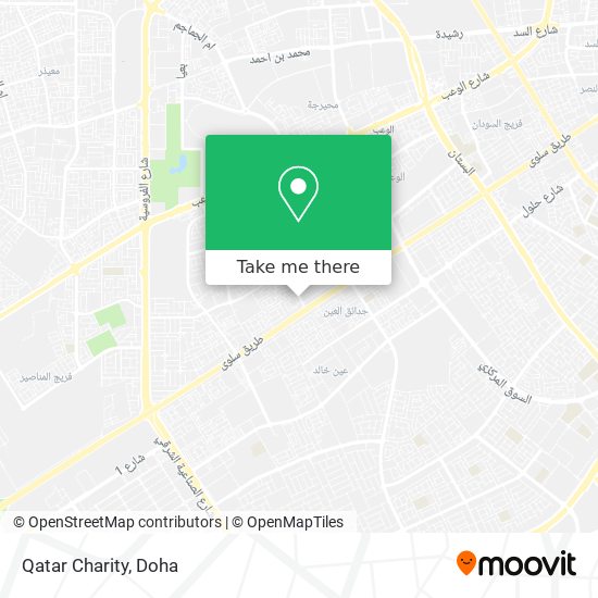 Qatar Charity map