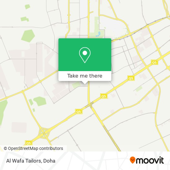 Al Wafa Tailors map