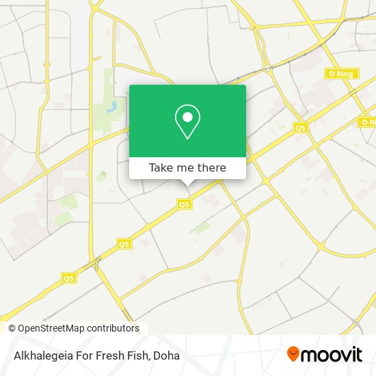 Alkhalegeia For Fresh Fish map