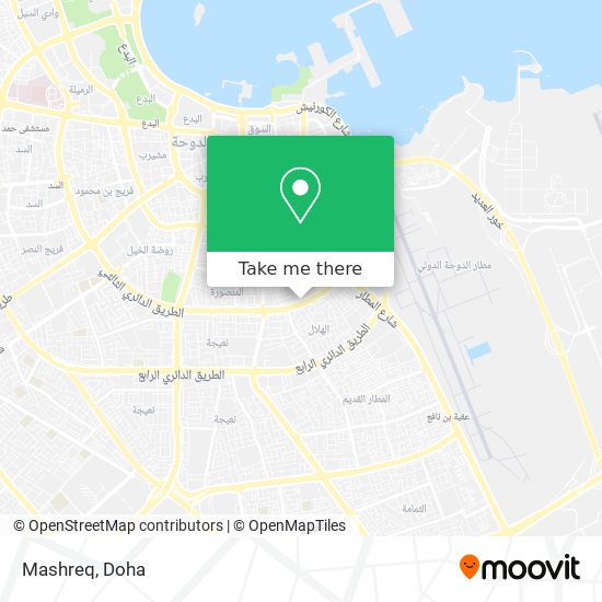 Mashreq map