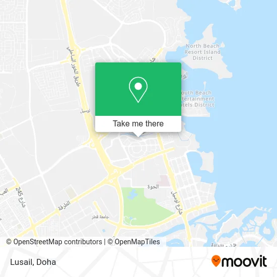 Lusail map