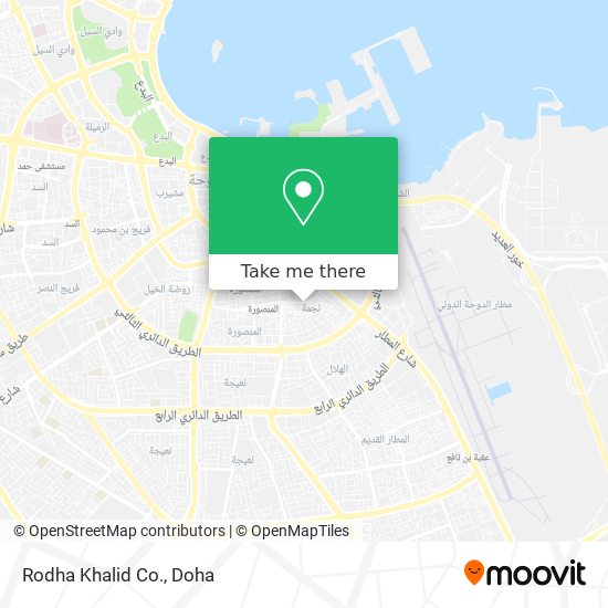 Rodha Khalid Co. map